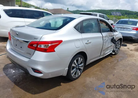 2019 Nissan Sentra Sv z USA, uszkodzony, nr VIN 3N1AB7AP7KY262659